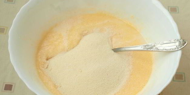 манные кексы калинка-малинка