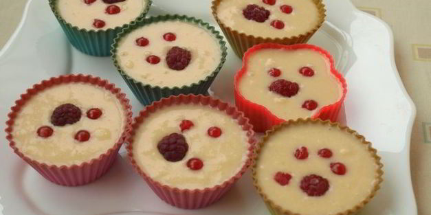 манные кексы калинка-малинка