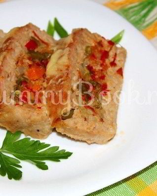 Мясной кекс