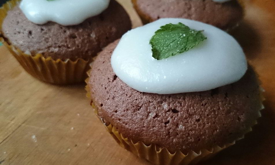 Рецепт мятно-шоколадные капкейки