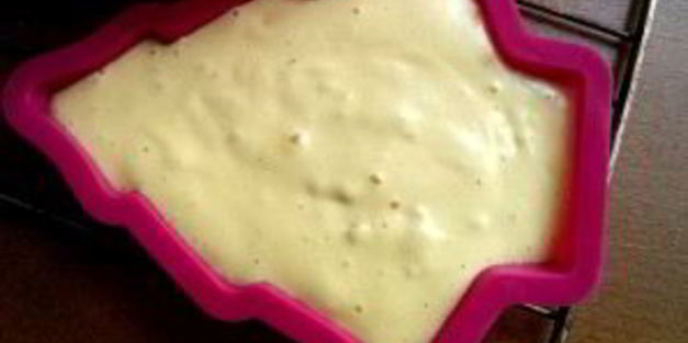 новогодний кекс елочка