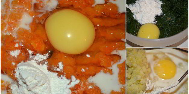 овощной кекс с красивым разрезом