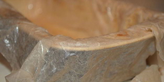 овощной кекс с красивым разрезом