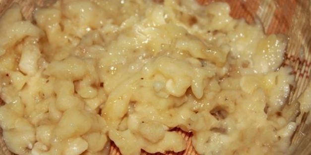 овсяный кекс с тыквой и бананом