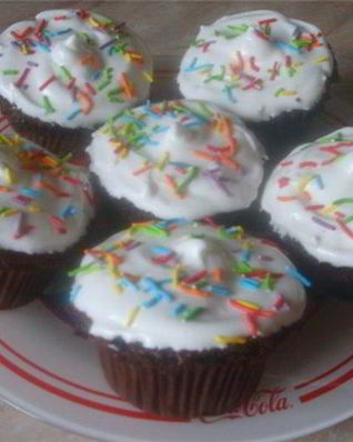 Пасхальные бананово-шоколадные кексики