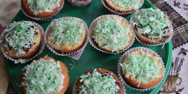 пасхальные капкейки