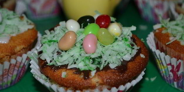 пасхальные капкейки