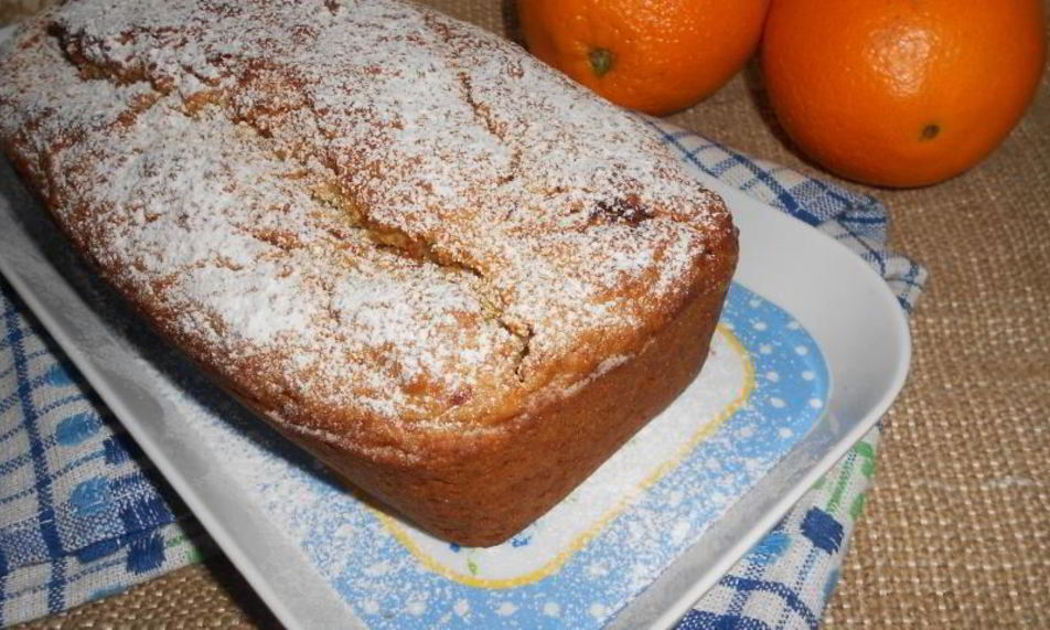 Рецепт постный кекс с апельсинами