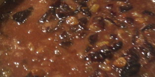 рождественский фруктовый кекс