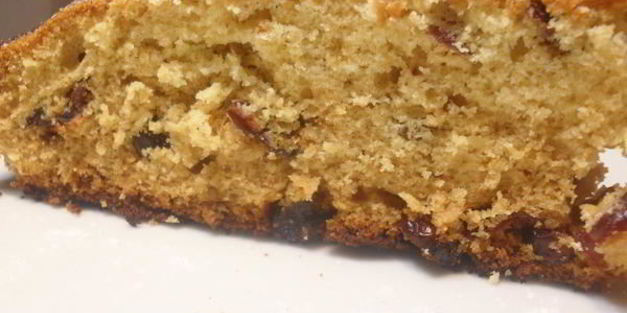 рождественский кекс с цукатами и изюмом