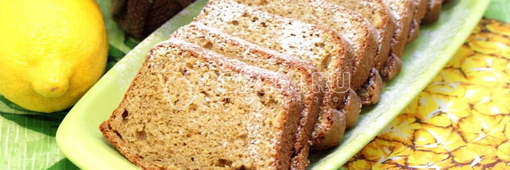 Рождественский лимонный кекс