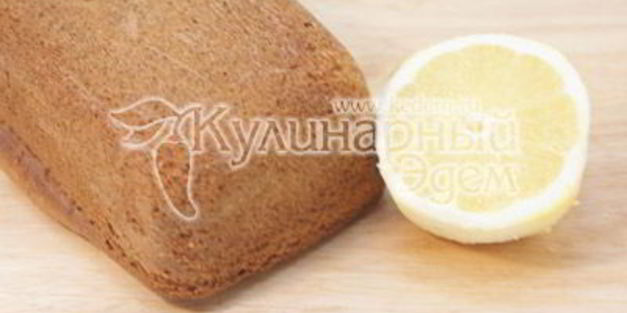 рождественский лимонный кекс