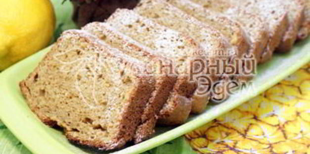 рождественский лимонный кекс