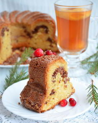 Русский рождественский кекс