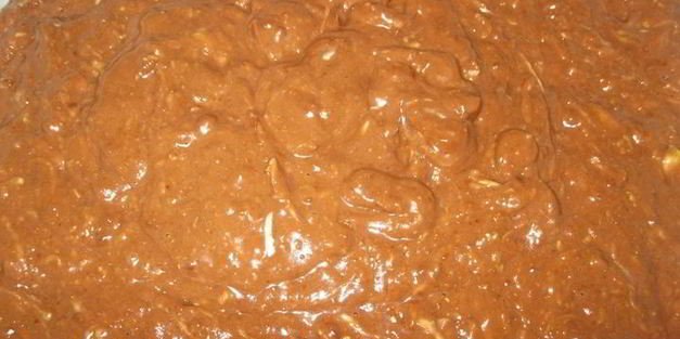 шоколадно-кабачковый кекс