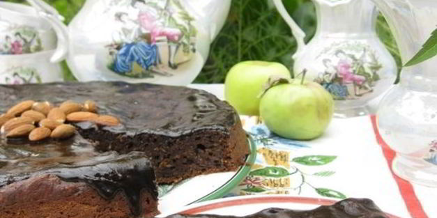 шоколадно-кабачковый кекс