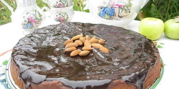 шоколадно-кабачковый кекс