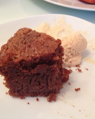 Шоколадный фондан на кукурузной муке