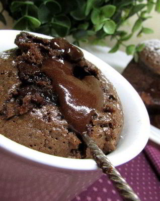 Шоколадный фондан