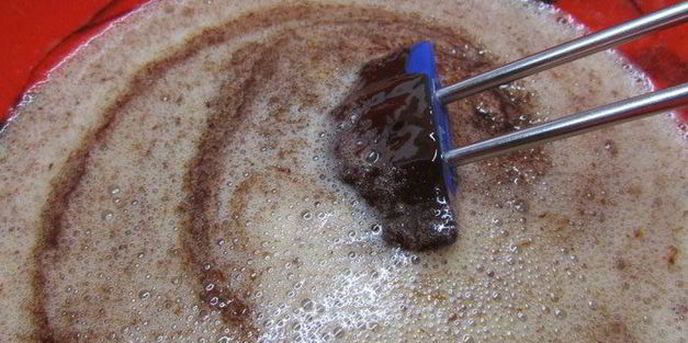 шоколадный фондан