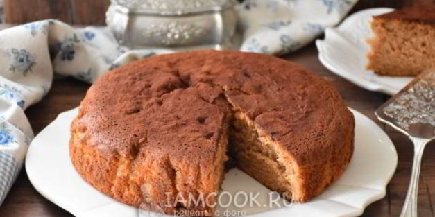 шоколадный кекс на растительном масле