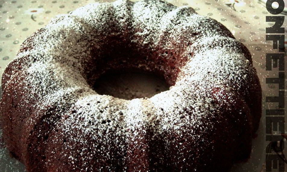 Рецепт шоколадный кекс с грецкими орехами