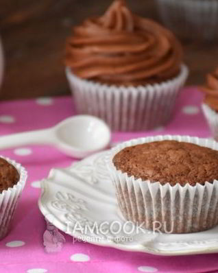 Шоколадные капкейки