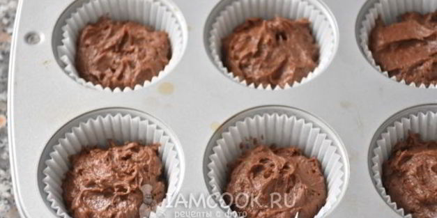 шоколадные капкейки