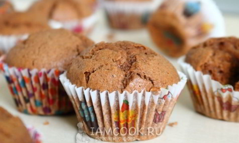 Рецепт шоколадные кексы в бумажных формочках