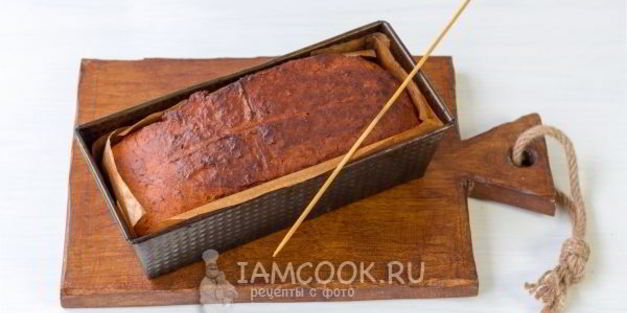 творожно-тыквенный кекс