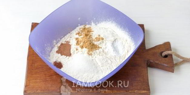 творожно-тыквенный кекс