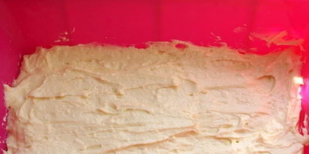 творожный кекс полосатый