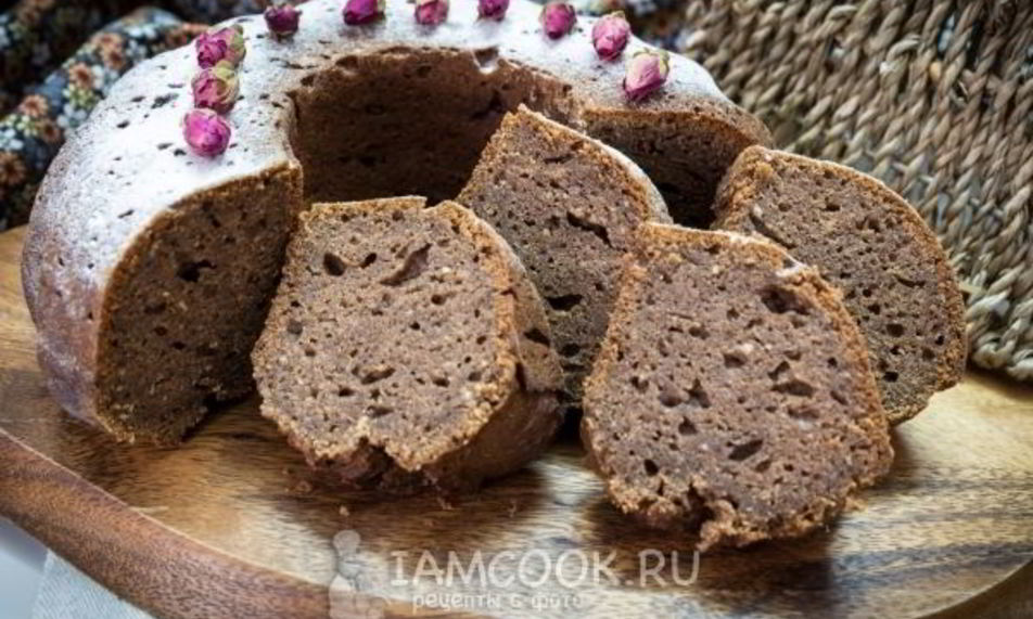 Рецепт творожный кекс с черемуховой мукой