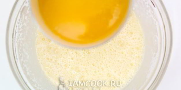 творожный кекс с черемуховой мукой