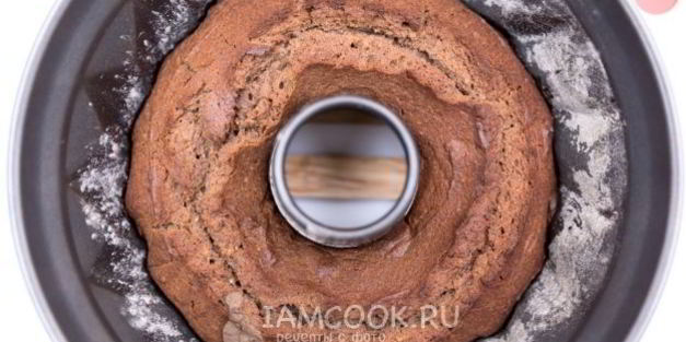 творожный кекс с черемуховой мукой