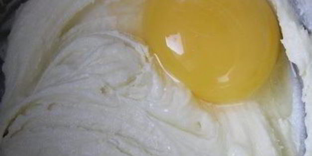 творожный кекс с вишней