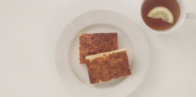 творожный кекс с яйцами