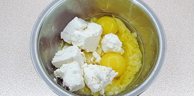 творожный кекс