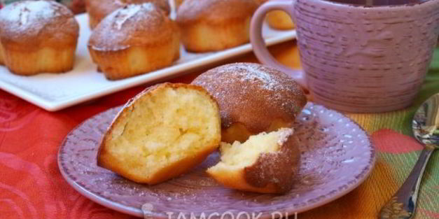 творожные кексы с манкой