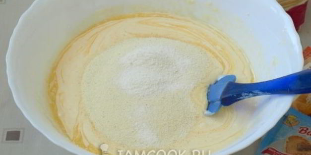 творожные кексы с манкой