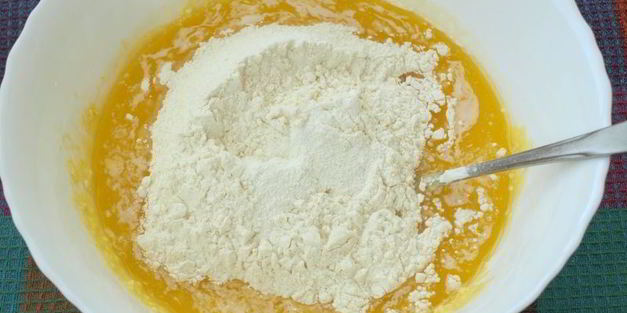 творожные кексы с шоколадной глазурью