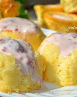 Творожные кексы-сырники в духовке