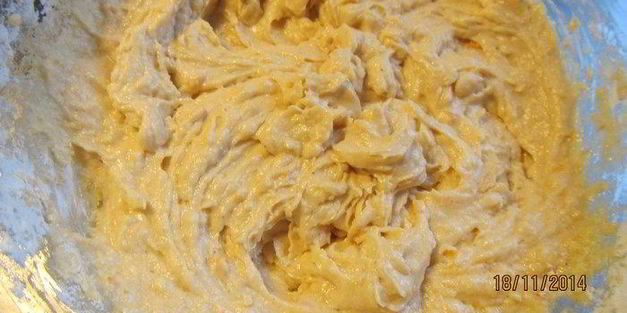 тыквенно-апельсиновый кекс с клюквой