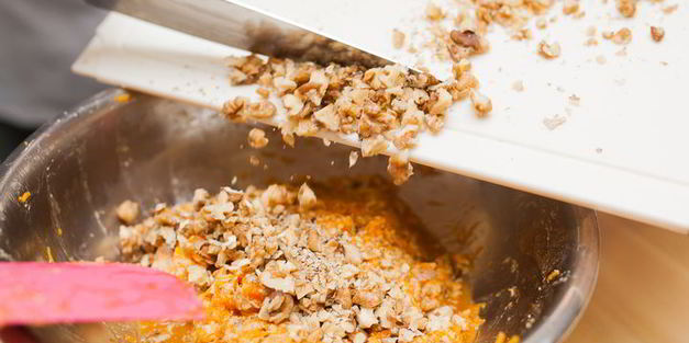 тыквенный кекс со сливочным кремом