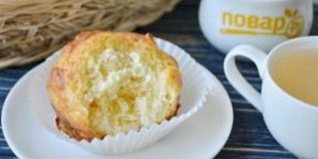 закусочные кексы из плавленного сырка
