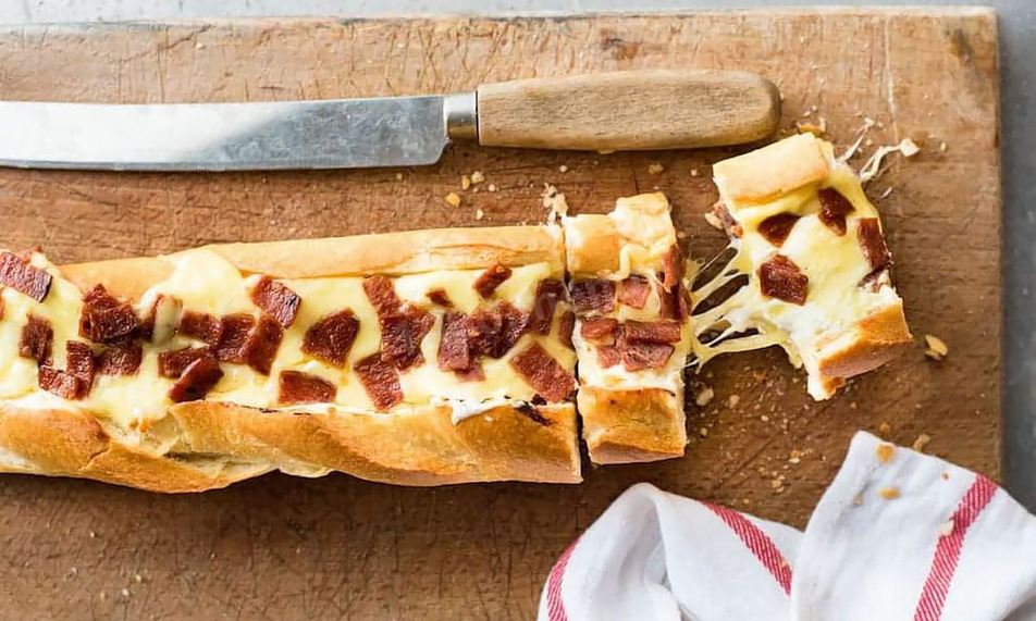 Рецепт багет с начинкой