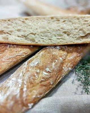 Багеты из полбяной муки