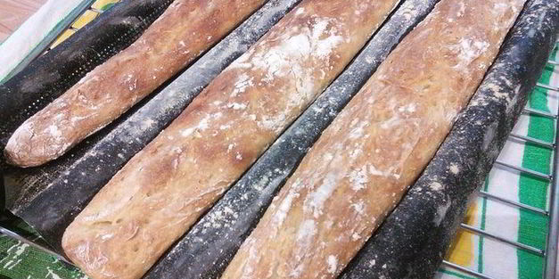 багеты из полбяной муки