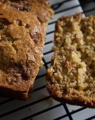 Банановый хлеб с корицей