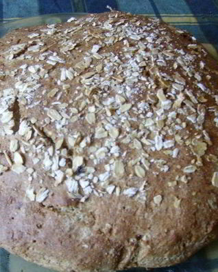 Бездрожжевой ржаной хлеб